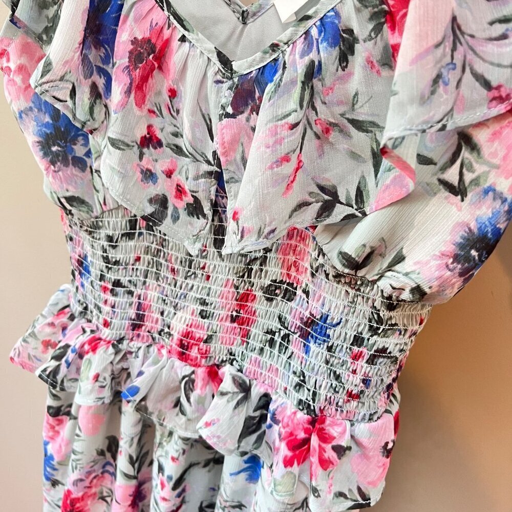 ASTR the label Women's DOUBLE V FLUTTER MIDI Dres… - image 4